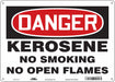 Safety Sign 10 in x 14 in Aluminum