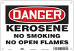 Safety Sign 7 in x 10 in Polyethylene