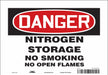 Safety Sign 7 in x 10 in Vinyl