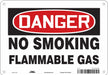 Safety Sign 7 inx10 in Polyethylene