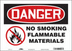 Safety Sign 10 in x 14 in Vinyl