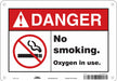Safety Sign 7 in x 10 in Aluminum