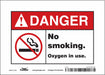 Safety Sign 5 inx7 in Vinyl