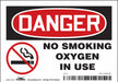 Safety Sign 3 1/2 inx5 in Vinyl