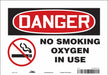 Safety Sign 7 inx10 in Vinyl