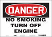 J8451 Safety Sign 10 inx14 in Vinyl