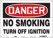 Safety Sign 10 inx14 in Vinyl