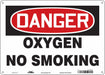 Safety Sign 10 in x 14 in Polyethylene