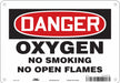 Safety Sign 7 inx10 in Polyethylene