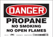 Safety Sign 5 inx7 in Vinyl