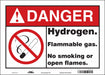 Safety Sign 10 in x 14 in Vinyl