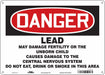 Safety Sign 10 inx14 in Aluminum