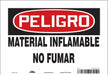 Safety Sign 7 in x 10 in Vinyl