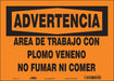 Safety Sign 10 in x 14 in Vinyl