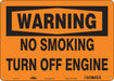 Safety Sign 10 in x 14 in Polyethylene