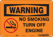 Safety Sign 7 in x 10 in Polyethylene