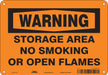 Safety Sign 7 in x 10 in Polyethylene