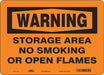 Safety Sign 10 inx14 in Vinyl