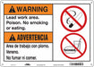 Safety Sign 10 inx14 in Aluminum