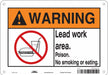 Safety Sign 7 in x 10 in Aluminum
