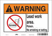 Safety Sign 7 in x 10 in Vinyl