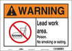 Safety Sign 10 inx14 in Vinyl