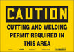Safety Sign 7 in x 10 in Vinyl