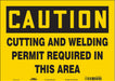Safety Sign 10 in x 14 in Vinyl