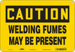 Safety Sign 7 in x 10 in Aluminum
