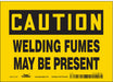 Safety Sign 5 in x 7 in Vinyl