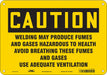 Safety Sign 7 in x 10 in Aluminum