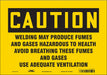 Safety Sign 7 in x 10 in Vinyl