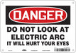 Safety Sign 7 in x 10 in Aluminum