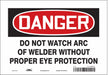 Safety Sign 7 inx10 in Vinyl
