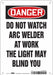 Safety Sign 10 inx7 in Aluminum