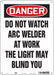 Safety Sign 14 in x 10 in Polyethylene