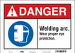 Safety Sign 10 in x 14 in Vinyl