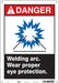 Safety Sign 14 inx10 in Polyethylene