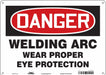 Safety Sign 10 inx14 in Polyethylene