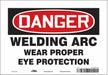 Safety Sign 7 inx10 in Vinyl