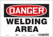 Safety Sign 7 in x 10 in Vinyl