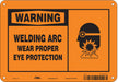 Safety Sign 7 in x 10 in Aluminum
