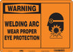 Safety Sign 10 in x 14 in Polyethylene