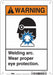 Safety Sign 10 in x 7 in Aluminum