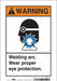 Safety Sign 10 in x 7 in Vinyl