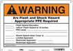 Safety Sign 10 in x 14 in Polyethylene