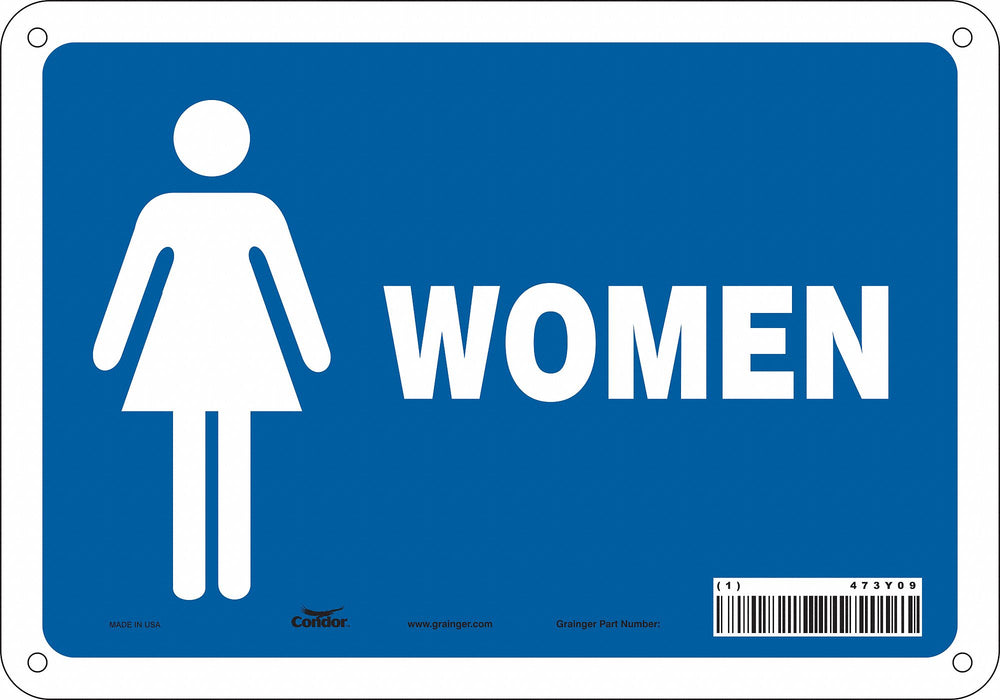Safety Sign 7 in x 10 in Polyethylene
