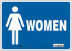 Safety Sign 10 in x 14 in Polyethylene