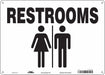 Safety Sign 10 in x 14 in Aluminum