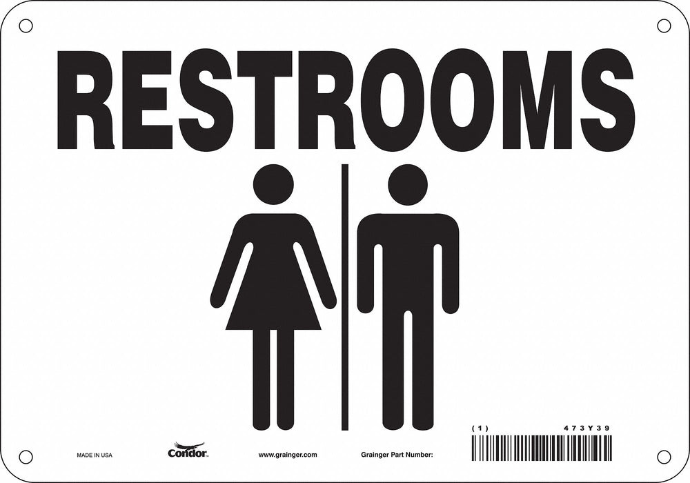 Safety Sign 7 in x 10 in Vinyl
